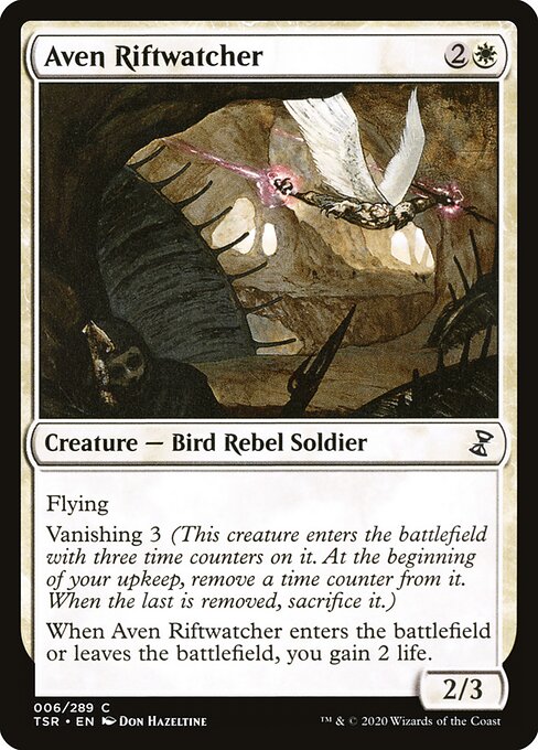 Aven Riftwatcher - Time Spiral Remastered Magic card
