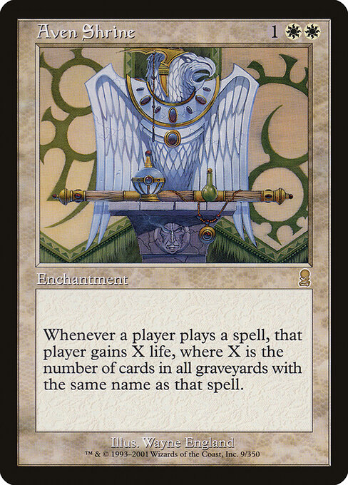 Aven Shrine - Odyssey Magic card