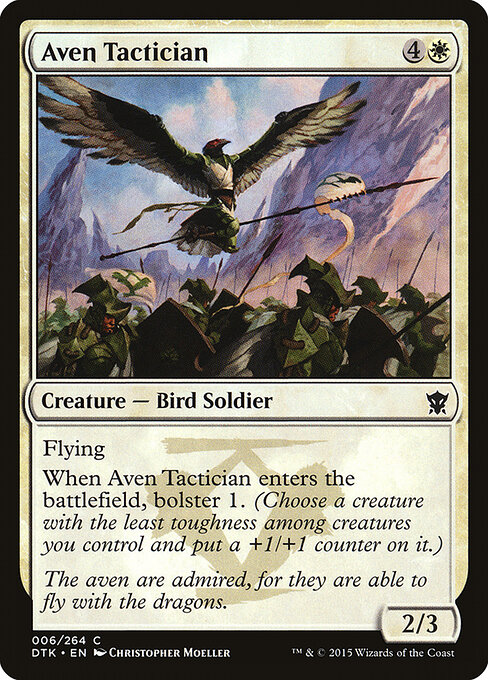 Aven Tactician - Dragons of Tarkir Magic card