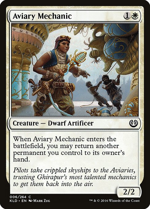 Aviary Mechanic - Kaladesh Magic card