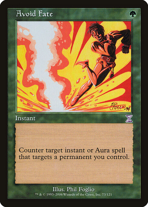 Avoid Fate - Time Spiral Timeshifted Magic card