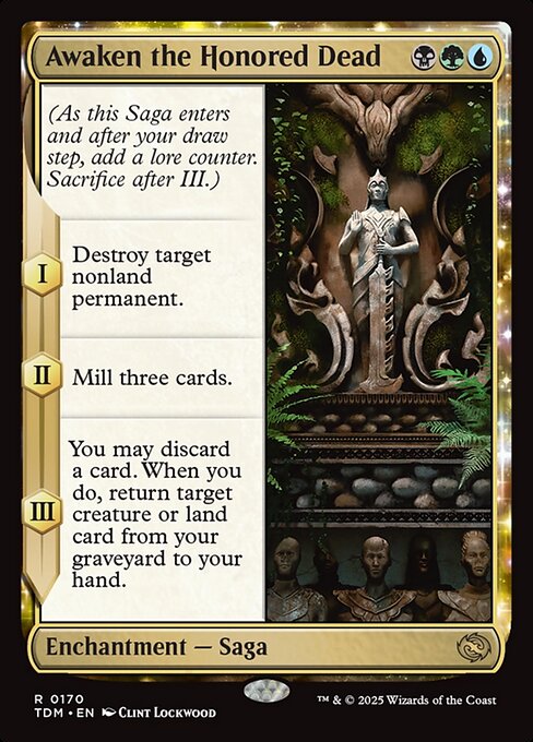 Awaken the Honored Dead - Tarkir: Dragonstorm Magic card