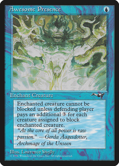 Awesome Presence - Alliances Magic card