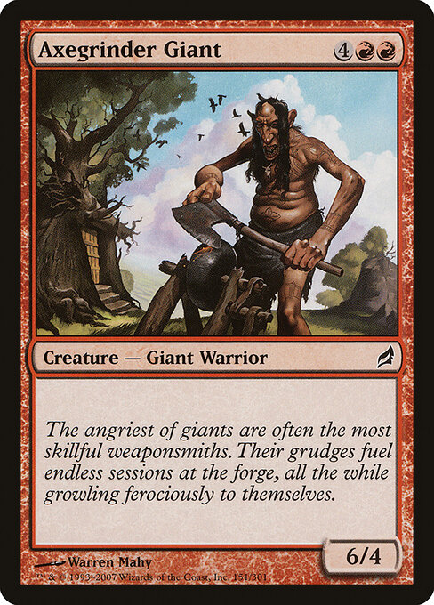 Axegrinder Giant - Lorwyn Magic card