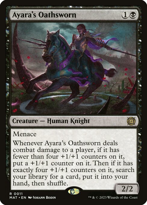 Ayara's Oathsworn - March of the Machine: The Aftermath Magic card