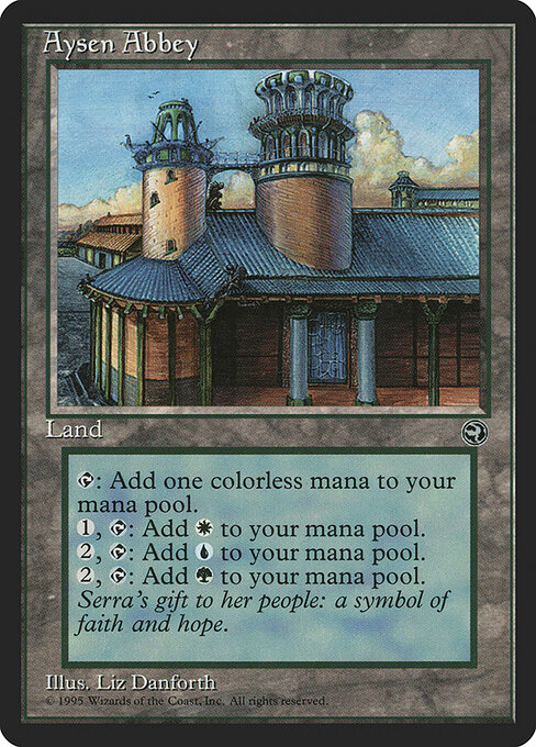 Aysen Abbey - Homelands Magic card