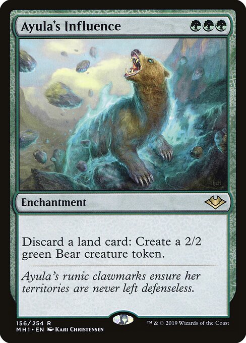 Ayula's Influence - Modern Horizons Magic card