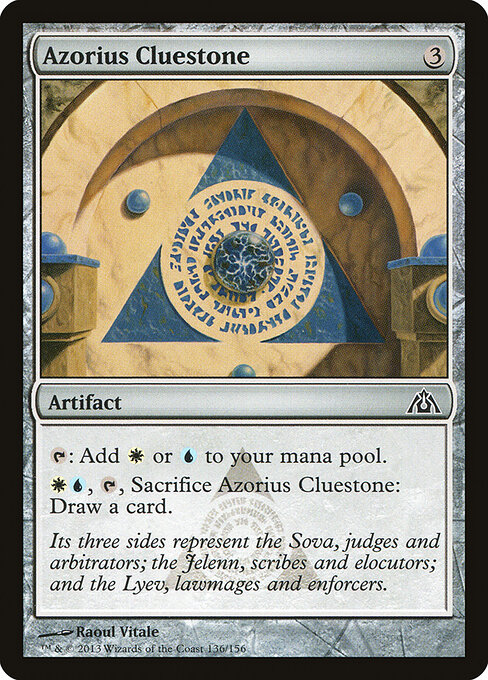 Azorius Cluestone - Dragon's Maze Magic card