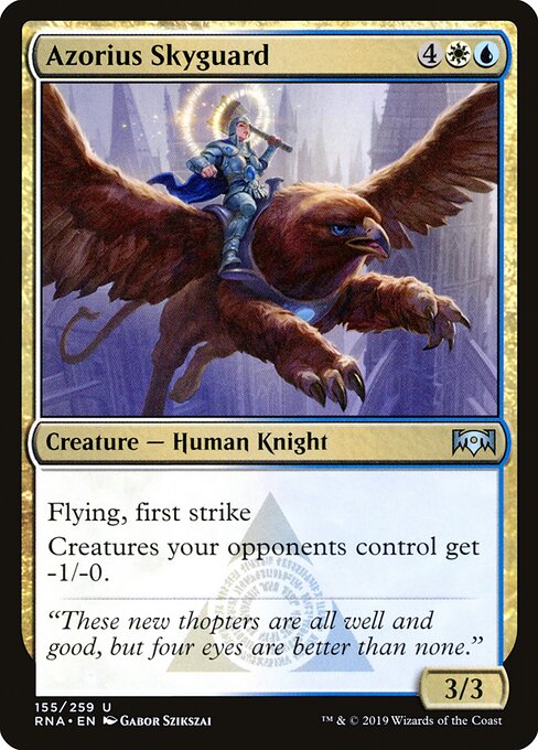 Azorius Skyguard - Ravnica Allegiance Magic card