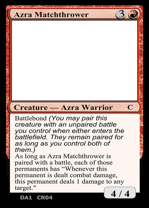 Azra Matchthrower - Unknown Event Magic card