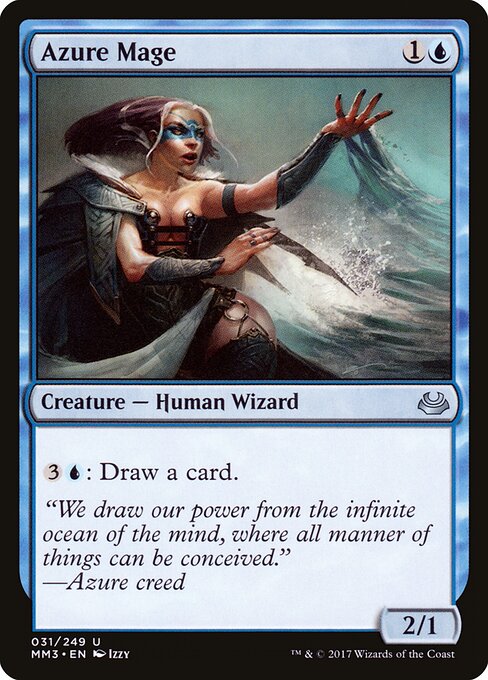 Azure Mage - Modern Masters 2017 Magic card