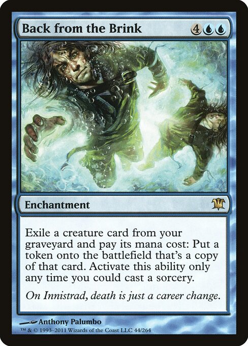 Back from the Brink - Innistrad Magic card
