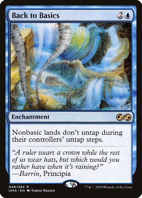 Back to Basics - Ultimate Masters Magic card