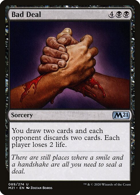 Bad Deal - Core Set 2021 Magic card