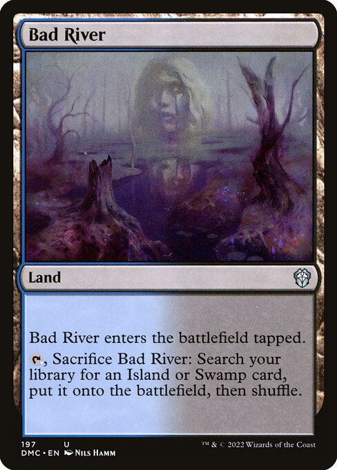 Bad River - Dominaria United Commander Magic card