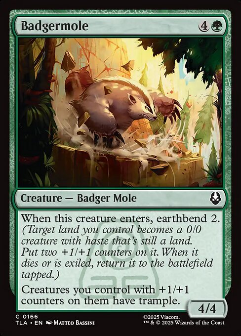 Badgermole - Avatar: The Last Airbender Magic card