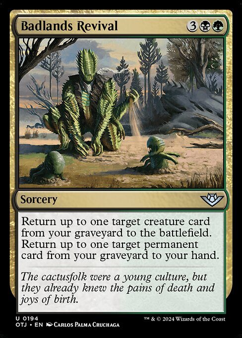Badlands Revival - Outlaws of Thunder Junction Magic card