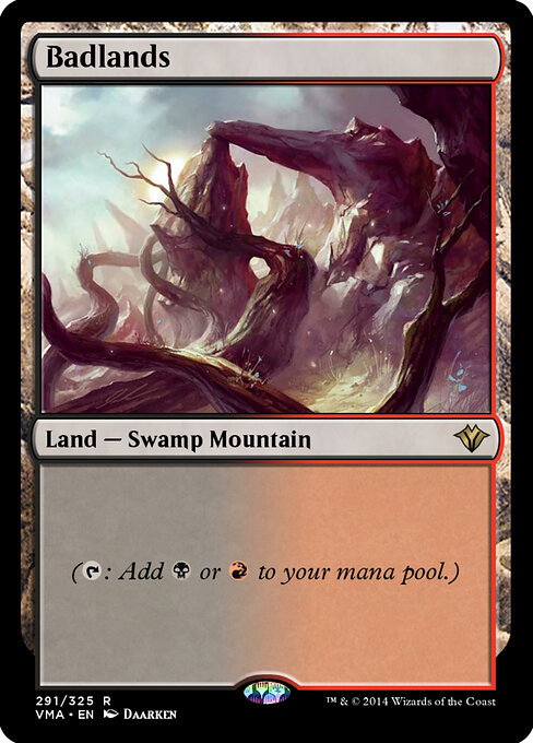 Badlands - Vintage Masters Magic card