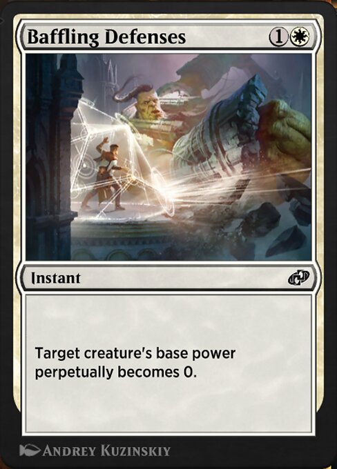 Baffling Defenses - Jumpstart: Historic Horizons Magic card