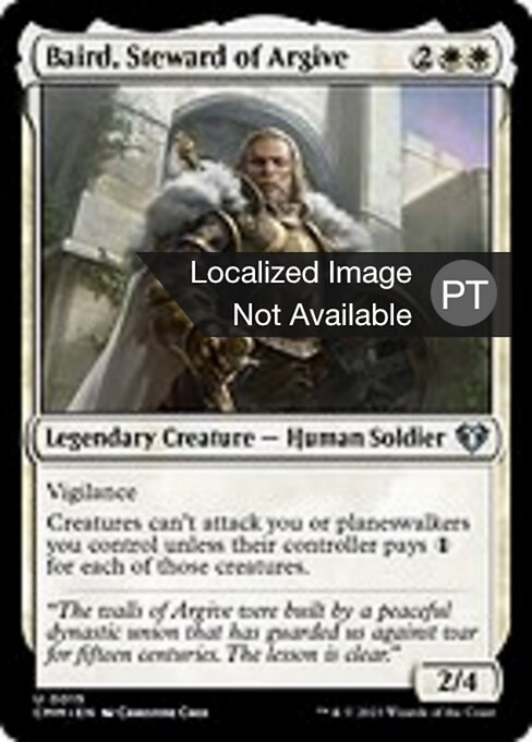 Baird, Steward of Argive