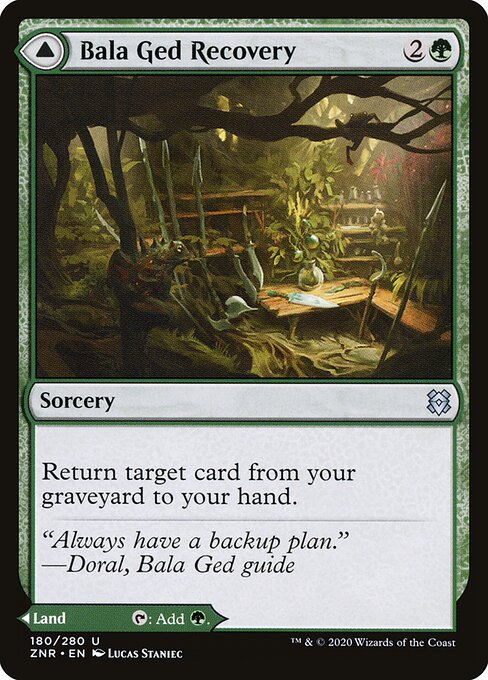 Bala Ged Recovery // Bala Ged Sanctuary - Zendikar Rising Magic card