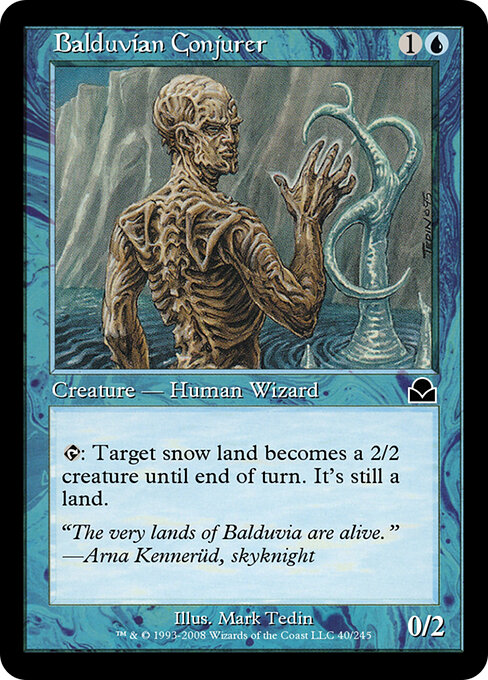 Balduvian Conjurer - Masters Edition II Magic card