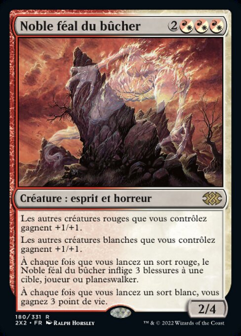 Balefire Liege - Eventide (#132) - Illustrated by Ralph Horsley - Magic: The Gathering Card