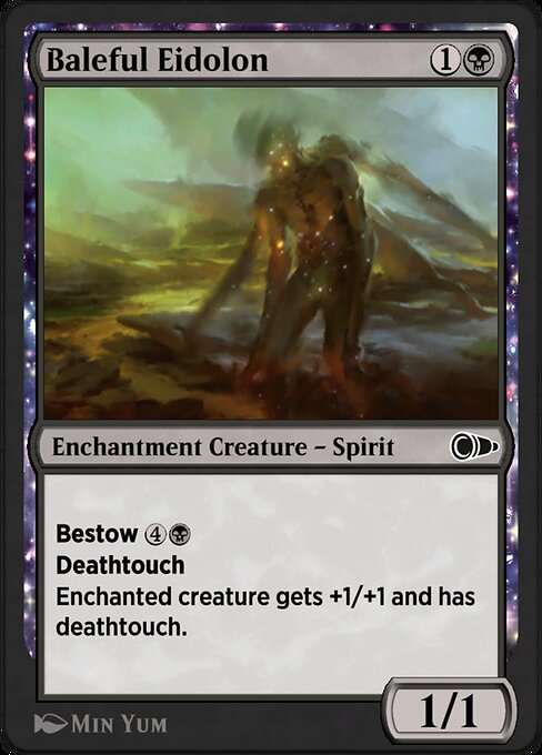 Eidolon Odioso (Baleful Eidolon) - Theros (#78) - Illustrated by Min Yum - Magic: The Gathering Card