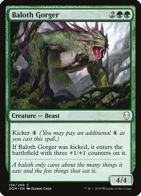 Baloth Gorger - Dominaria Magic card