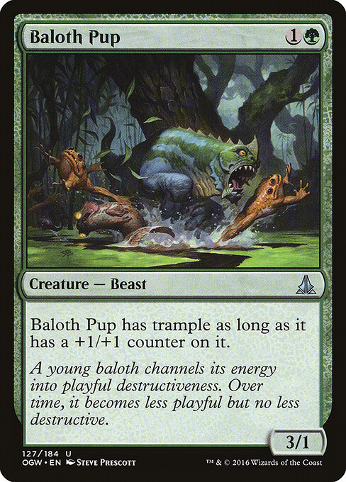 Baloth Pup - Oath of the Gatewatch Magic card