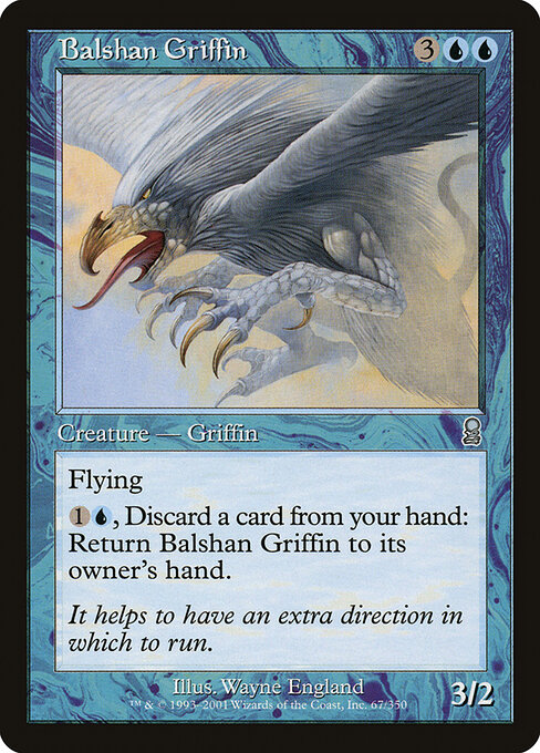 Balshan Griffin - Odyssey Magic card