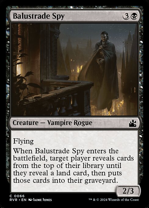 Balustrade Spy - Ravnica Remastered Magic card
