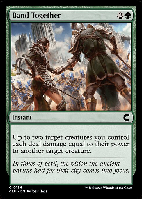 Band Together - Ravnica: Clue Edition Magic card