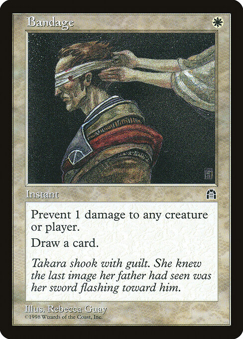 Verband (Bandage) - Stronghold (#1) - Illustrated by Rebecca Guay - Magic: The Gathering Card