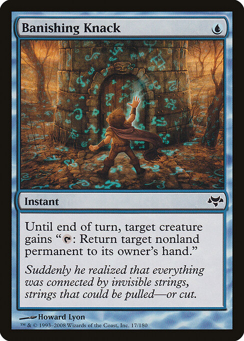 Banishing Knack - Eventide Magic card