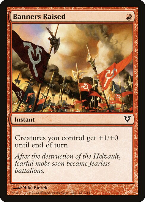 Banners Raised - Avacyn Restored Magic card