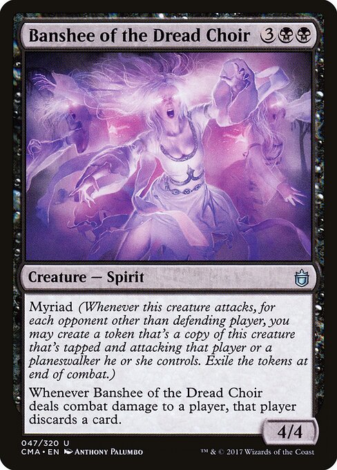 Banshee of the Dread Choir - Commander Anthology Magic card