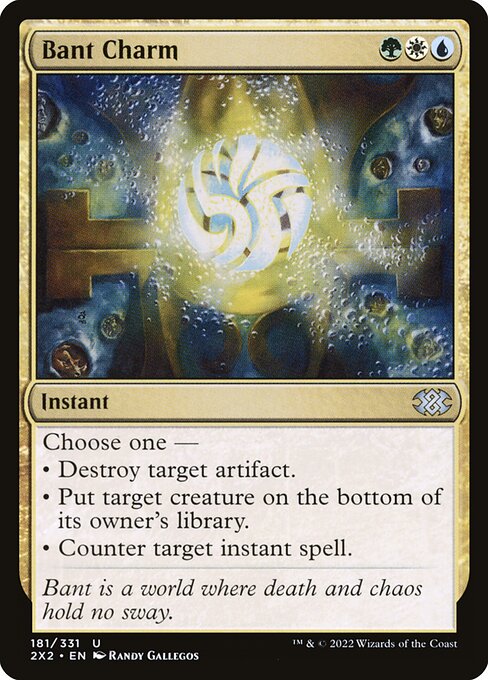 Bant Charm - Double Masters 2022 Magic card