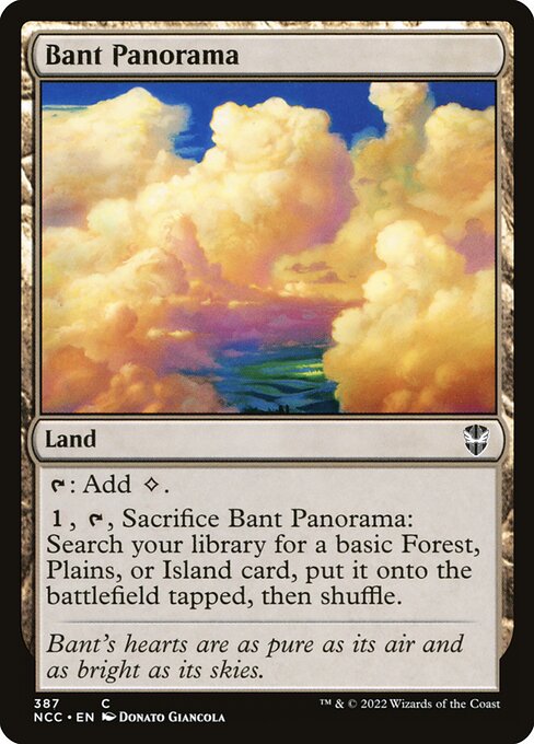 Bant Panorama - New Capenna Commander Magic card
