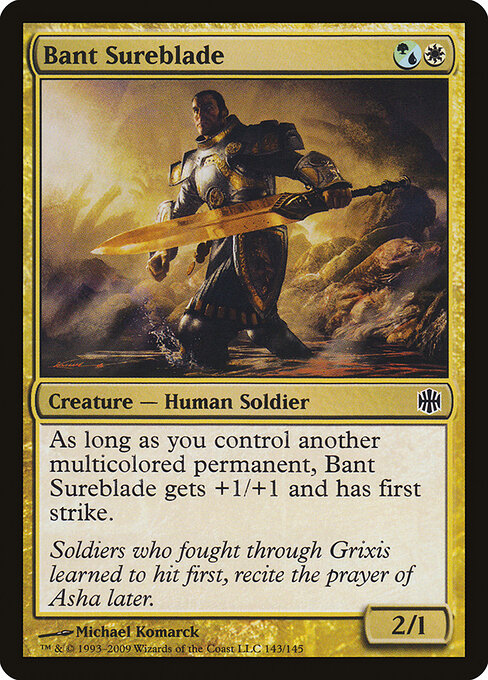 Bant Sureblade - Alara Reborn Magic card
