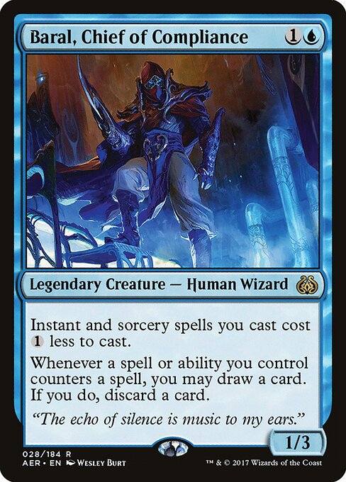 Baral, Chief of Compliance - Aether Revolt Magic card