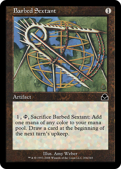 Barbed Sextant - Masters Edition II Magic card