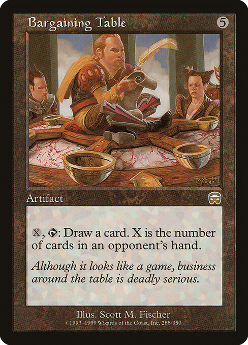 Bargaining Table - Mercadian Masques Magic card