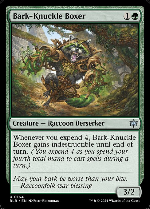 Bark-Knuckle Boxer - Bloomburrow Magic card