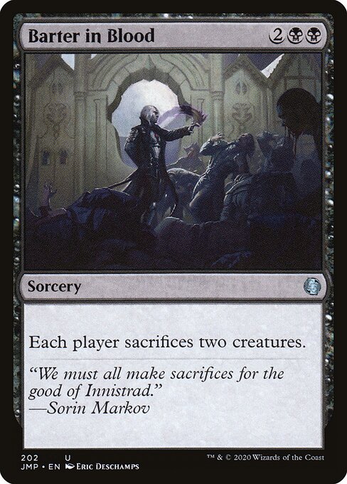 Barter in Blood - Jumpstart Magic card