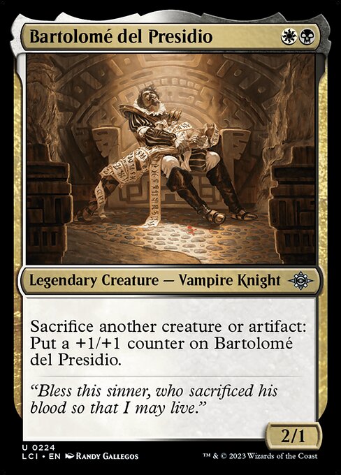 Bartolomé del Presidio - The Lost Caverns of Ixalan Magic card