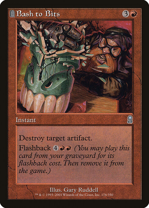 Bash to Bits - Odyssey Magic card
