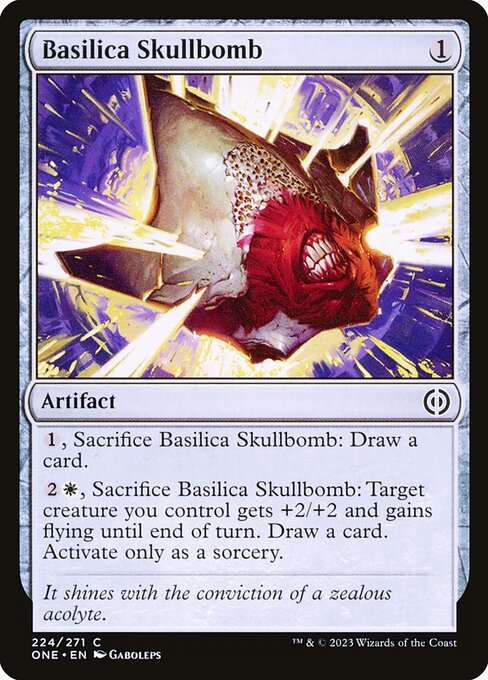Basilica Skullbomb - Phyrexia: All Will Be One Magic card