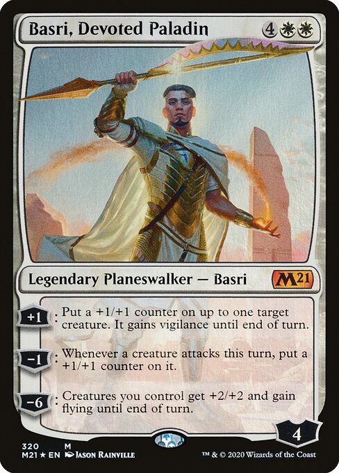 Basri, Devoted Paladin - Core Set 2021 Magic card