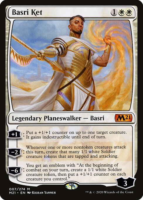 Basri Ket - Core Set 2021 Magic card